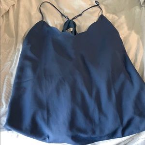 J. Crew Scalloped Tank Top